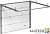 Гаражные автоматические ворота ALUTECH Trend размер 2500х2500 мм в Белой Калитве 